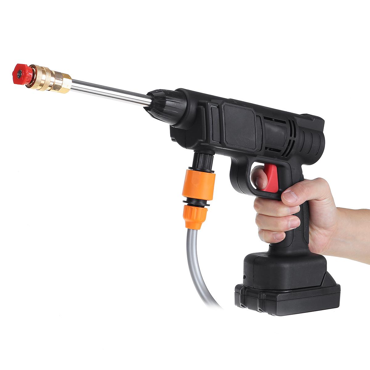 Cordless Portable High Pressure Cleaning Wash Gun Jet Washer -24V_0