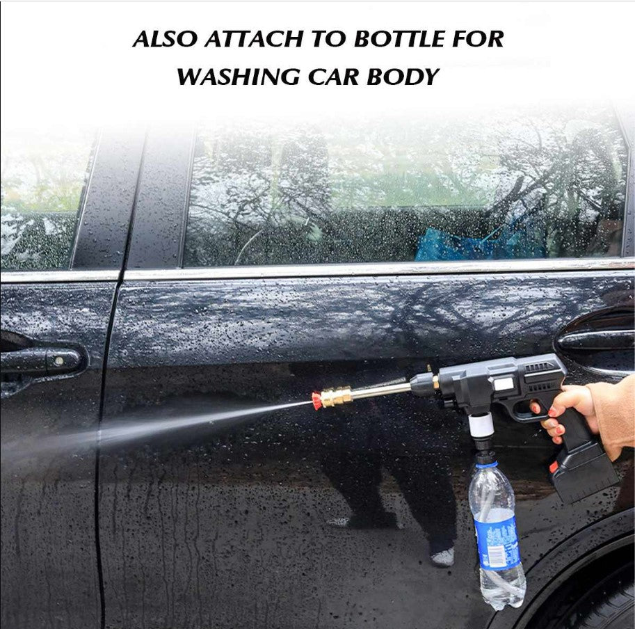 Cordless Portable High Pressure Cleaning Wash Gun Jet Washer -24V_6